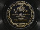 78 RPM -- Andrew and Jim Baxter, Victor 38002, VV+ / V Blues - Country
