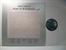 LP,  Steve Reich, Music For 18 Musicians, ECM 1978, Bestzustand, NM