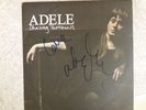 Adele signed cover 7 inch vinyl chasing pavements. Rare.