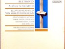 2 LP BOX COLUMBIA 6-EYE STEREO Beethoven MISSA SOLEMNIS Bernstein M2S-619