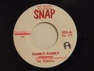 The Shondells 1st press 45 HANKY PANKY / THUNDERBOLT Snap VG++