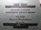 1926 ALFRED HERTZ Z SHELLAC MIDSUMMER NIGHTS DREAM San Francisco Symphony M18 78