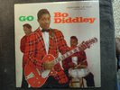 BO DIDDLEY Go CHECKER 1436 DG Black & Silver  SHELDON Mono LP