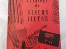 1944 ARGENTINE  Catalogo de DISCOS VICTOR No 44 Spanish  RECORD CATALOG 78