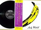 VELVET UNDERGROUND & NICO Warhol INTACT unpeeled BANANA & OBI Japan ORIG MINT
