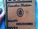 1931 GERMAN ODEON MAIN Artist CATALOG Yiddish Opera Lehmann Kleiber