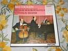 Beethoven sonatas for cello & piano . ROSTROPOVICH RICHTER . box Philips 2 lp
