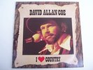 DAVID ALLAN COE - I LOVE COUNTRY - RARE LP