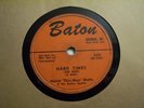 NOBLE WATTS-HARD TIMES/MIDNITE FLIGHT-BATON-R+B ROCKER 78