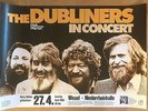 THE DUBLINERS - WESEL - 1980  -  orig.Konzert Concert Poster  A1