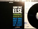 Jazz LP JULIAN CANNONBALL ADDERLEY Somethin' Else BLUE NOTE (France 1984) poster