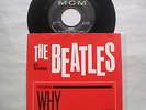 BEATLES-1964 ORIGINAL PICTURE SLEEVE+45-WHY/CRY FOR A SHADOW mgm k-13227 *RARE*