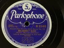 78rpm LOUIS ARMSTRONG HOT SEVEN melancholy blues / wild man blues