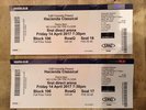 HACIENDA CLASSICAL LEEDS ARENA FRIDAY 14th APRIL X 2 No TICKETS