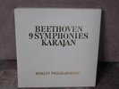 LIMITED 1977 BEETHOVEN 9 SYMPHONIES KARAJAN, 8 LPs , SIGNED, BOOKLET + MORE