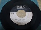 DOO-WOP 45. LAWRENCE STONE-UNTIL THE REAL THING COMES ALONG/EVERYTIME/DIG-130
