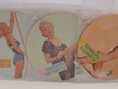 3 vintage 1987 MARILYN MONROE Picture Disc Vinyl Singles limited 1000 pieces