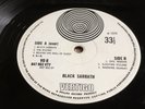Black Sabbath - first LP, 1st UK Vertigo 