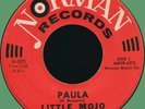 LITTLE MOJO & CARAVANS Paula / You Ain't the One 45rpm Norman 1961 Ike Turner