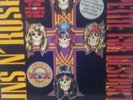 Guns N' Roses album,Appetite for Destruction,1987,with stickers,french press.
