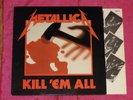 METALLICA - KILL EM ALL - 10tr LP - FRA 1983 - 1st PRESSING - MFN 7