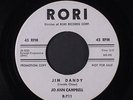 JO ANN CAMPBELL: Jim Dandy / Five Minutes More 45 (dj) rare Rockabilly