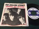 RARE USA ROLLING STONES 45 & Picture Sleeve   HEART OF STONE