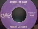 Wanda Jackson | R&B Mod 45 | Funnel of Love / Right or Wrong | Capitol 4553