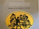 SXL 6087 Mozart Clarinet Quintet / Divertimento / Vienna Octet Members W/B