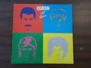 Queen Hot Space white label promo 1982 LP on Elektra David Bowie John Lennon