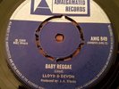 Lloyd & Devon Baby Reggae Amalgamated UK 7