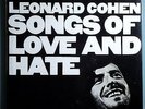 LEONARD COHEN SONGS OF LOVE & HATE ULTRA-RARE SEALED ORIG'71 LP w/BOOK & STICKER