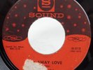 THE WORDS Run Away Love / What Is The Reason SOUND Detroit GARAGE ROCK FUZZ 45