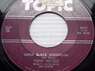TONY BUTALA Rockabilly 45 LONG BLACK STOCKINGS b/w RUMORS with EDDIE COCHRAN dmA