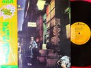 DAVID BOWIE ZIGGY STARDUST RISE FALL JAPAN 1st ISSUE LP ORANGE GRAM ROCK OBI