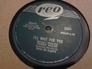 FRANKIE AVALON : I'LL WAIT FOR YOU /  WHAT LITTLE GIRL.  Canada. 78rpm (1958)