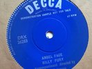 BILLY FURY Angel Face / BOB McFADDEN The Mummy UK DECCA / CORAL Demo 7
