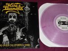 King Diamond ?– The King Over California 1986 MISS PRESS LP PINK VINYL