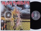 IRON MAIDEN Self Titled EMI EMS-81327 LP VG+/VG++ japan w/lyric sheet insert