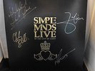 Simple Minds In The City of Light EX+/NM/NM Vinyl Album Fully signed by the Band