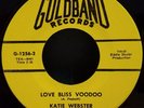 Katie Webster | Mod Soul / R&B 45 | Love Bliss Voodoo / Started Loving You Again