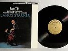 1963 CLASSICAL LP - JANOS STARKER - BACH CELLO - MERCURY GOLD LABEL PROMO - EX++