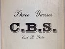 CARL B. SHELOR Three Guesses ORIGINAL shrink PRIVATE METAL autograph 1988 RARE