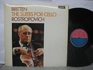 Decca SXL 6393 Britten / Rostropovich UK LP TEST PRESS  Nr MINT