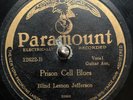 Pre-War Blues 78rpm BLIND LEMON JEFFERSON Paramount 12622 Electric, V