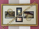 ELVIS PRESLEY OWNED 1inch x 1inch swatch OFF HIS OLIVE GREEN VELVETEEN BEDSPREAD