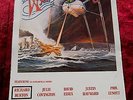 WAR OF THE WORLDS JEFF WAYNE MUSICAL VERSION 1978 ADVERTISING CARD POSTER RARE