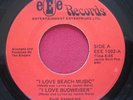 THE EMBERS   I LOVE BEACH MUSIC /  I LOVE BUDWEISER / SIXTY MINUTE EEE 100   45
