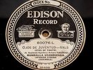 Electric Spanish Edison Diamond Disc Record #60076 by Rondalla Usandizaga Ramona