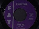 LITTLE JOE & GENTLEMEN : Stagger Lee / This Land 45 rare Oldies